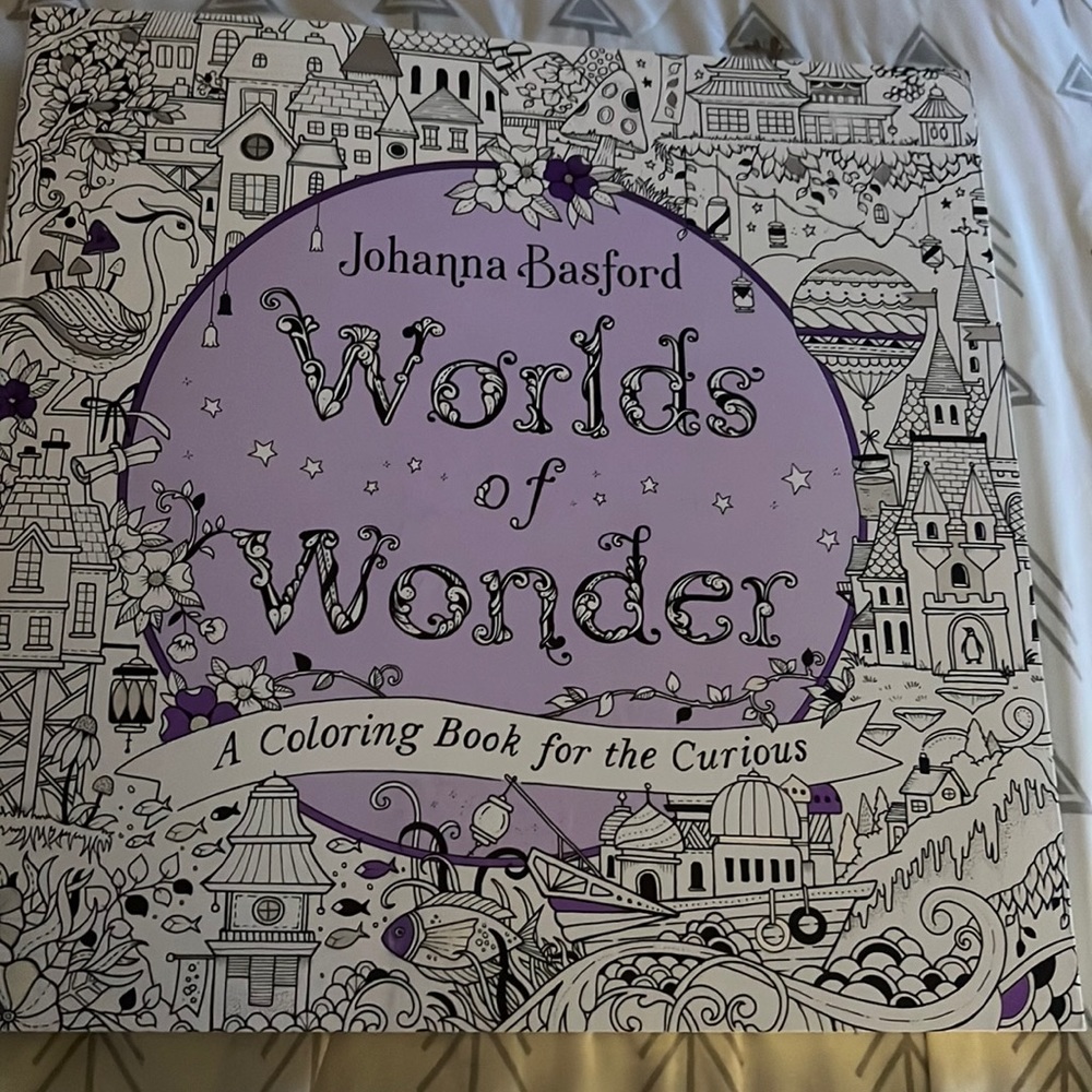 Worlds of Wonder coloring book